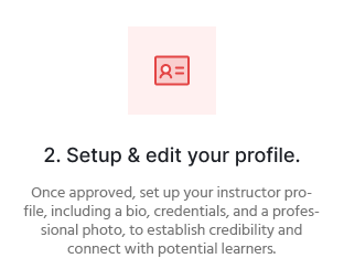 Setup your Profile 